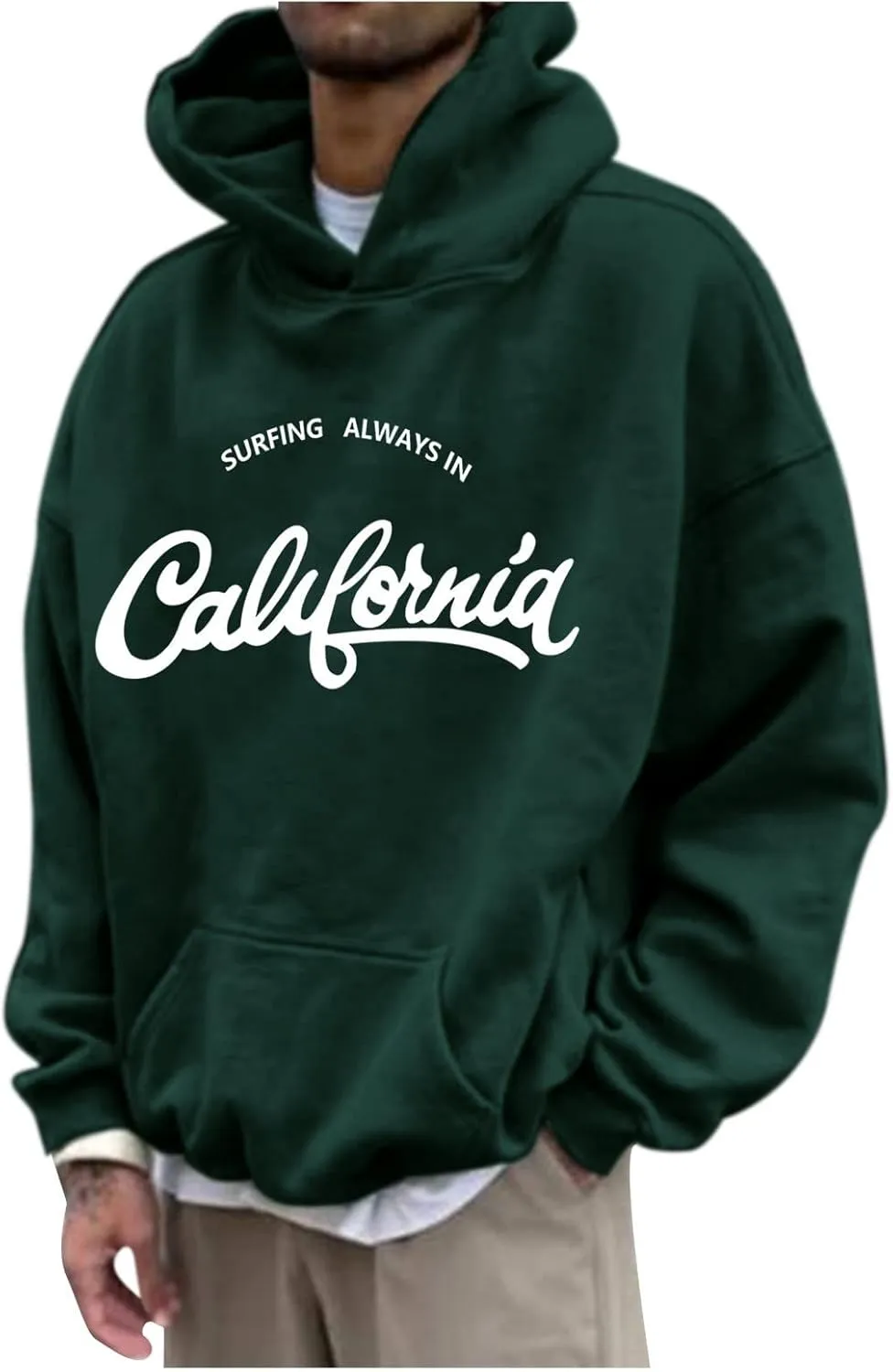 Big And Tall Hoodies For Men Loose Solid Hooded Sweater Top Mens Pullover Hoodie Buzos Para Mens Light Buzos Para