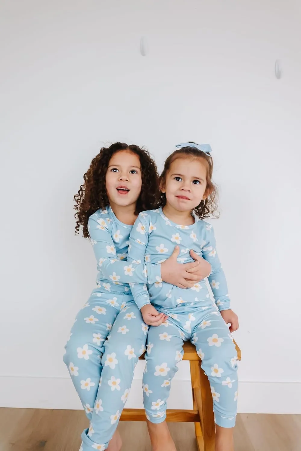 Copper Pearl Two Piece Long Sleeve Toddler Pajamas PJ Sets for Boys and Girls - Adorable Pattern Pajamas, Breathable Fabric to Keep Cool While Sleeping, Sizes 12 Months to 5T - Della