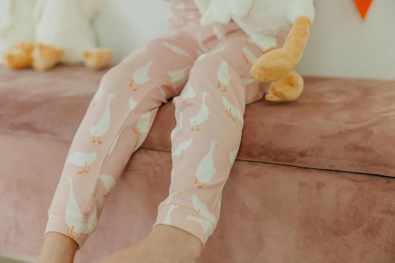 Copper Pearl Two Piece Long Sleeve Toddler Pajamas PJ Sets for Boys and Girls - Adorable Pattern Pajamas, Breathable Fabric to Keep Cool While Sleeping, Sizes 12 Months to 5T - Goosie