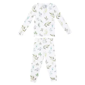 Copper Pearl Two Piece Long Sleeve Toddler Pajamas PJ Sets for Boys and Girls - Adorable Pattern Pajamas, Breathable Fabric to Keep Cool While Sleeping, Sizes 12 Months to 5T - Haven