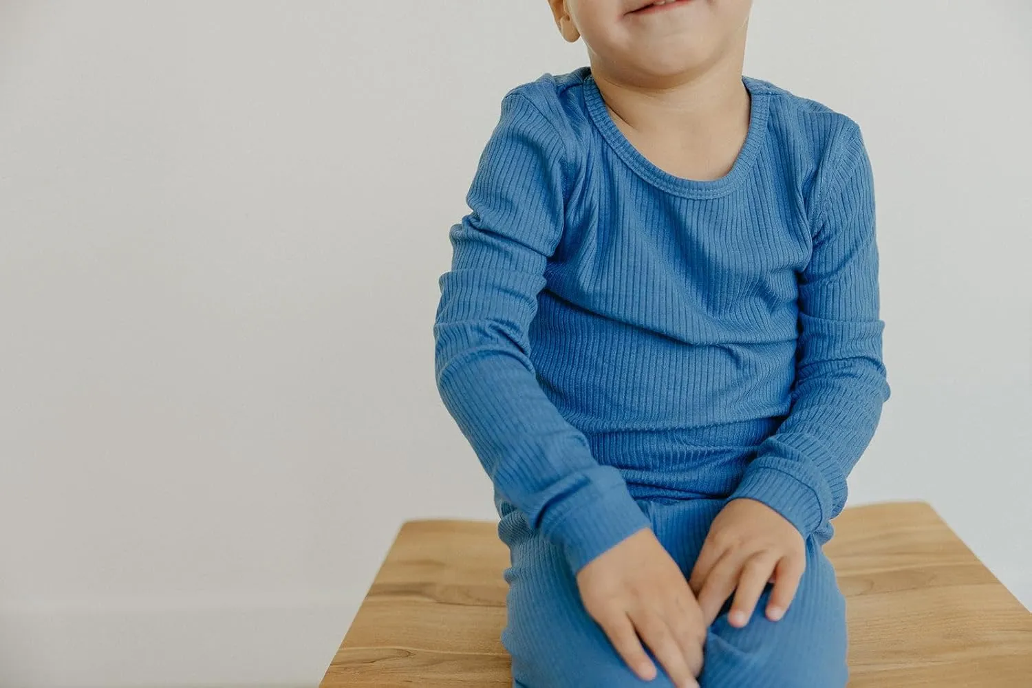 Copper Pearl Two Piece Long Sleeve Toddler Pajamas PJ Sets for Boys and Girls - Adorable Pattern Pajamas, Breathable Fabric to Keep Cool While Sleeping, Sizes 12 Months to 5T - Indigo