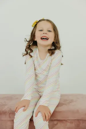 Copper Pearl Two Piece Long Sleeve Toddler Pajamas PJ Sets for Boys and Girls - Adorable Pattern Pajamas, Breathable Fabric to Keep Cool While Sleeping, Sizes 12 Months to 5T - Lucky
