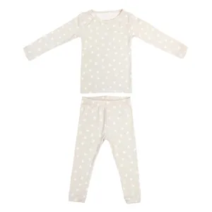 Copper Pearl Two Piece Long Sleeve Toddler Pajamas PJ Sets for Boys and Girls - Adorable Pattern Pajamas, Breathable Fabric to Keep Cool While Sleeping, Sizes 12 Months to 5T - Twinkle