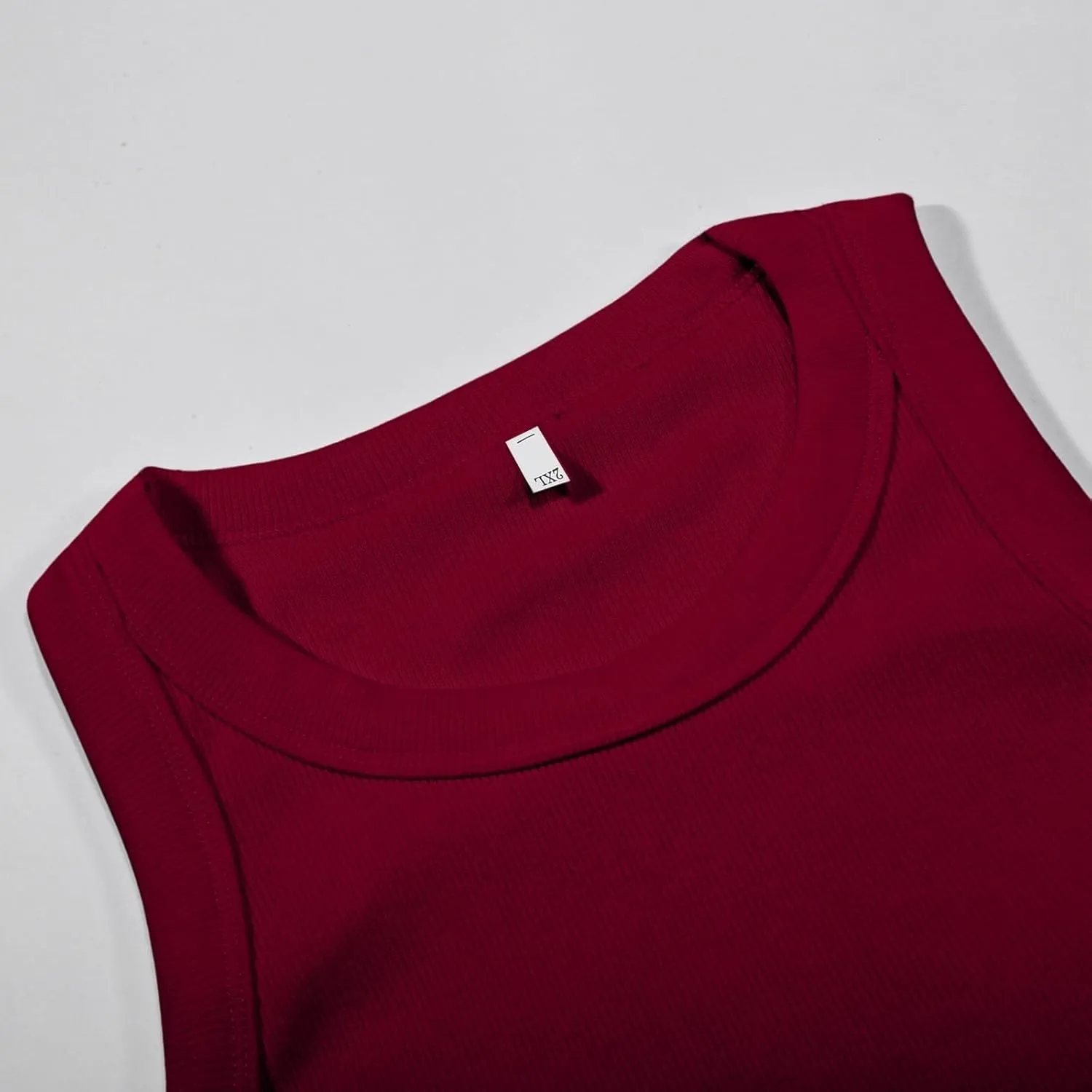 Cotton Shelf Bra Camisole Tops for Women Comfy Y2K Rib Vest Spring Summer Layering Tank Summer Outfits Cami Shirt