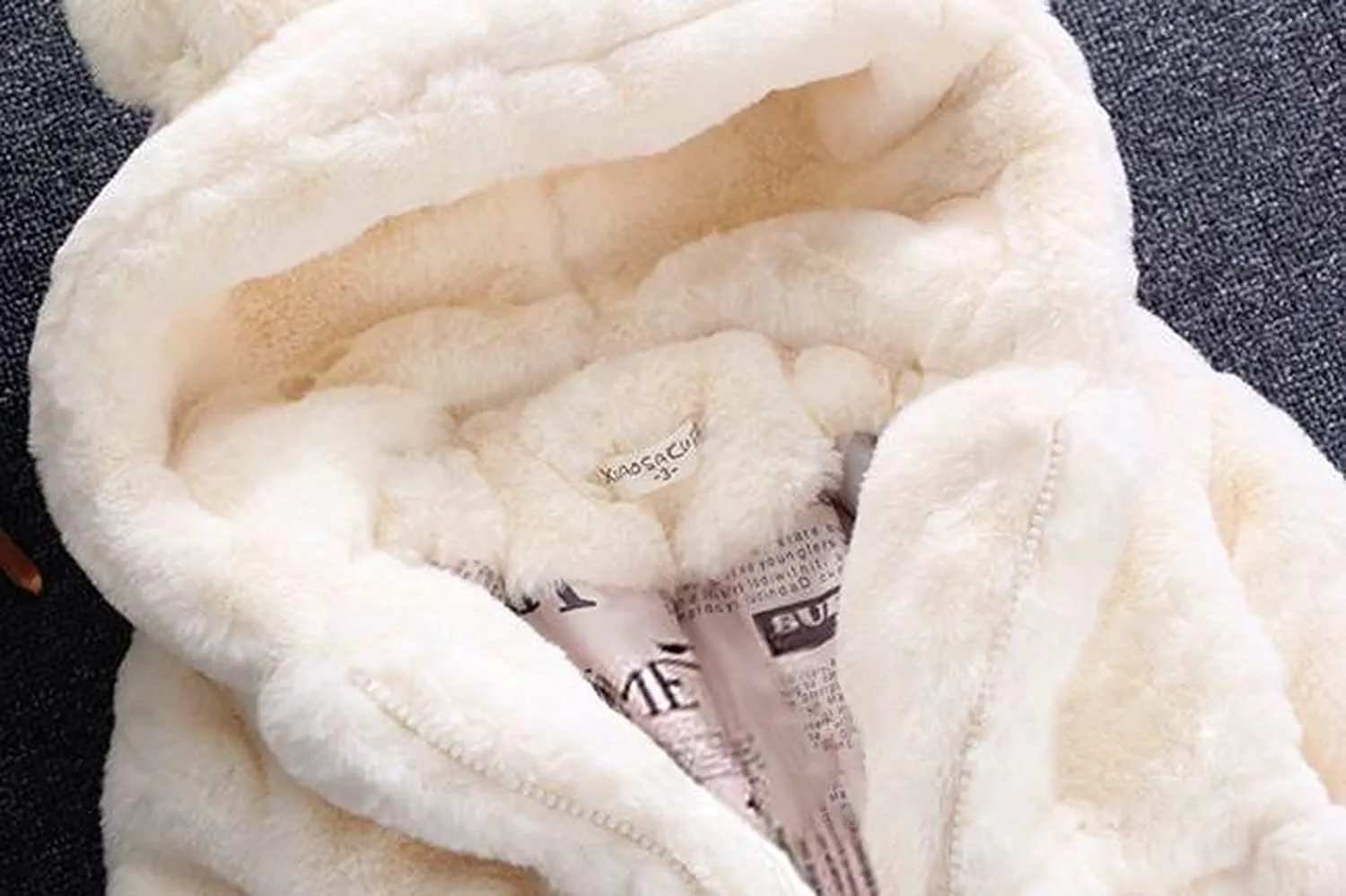 EISHOW Kids Boys Warm Thick Jackets Hooded Cotton Fleece Parka Coat Children Winter Zipper Outerwear