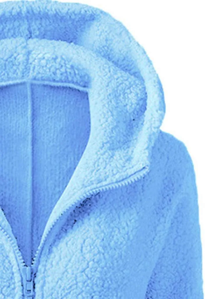 Fall Jackets for women 2024 Faux Fur Sherpa Jacket Fuzzy Hooded Jacket Winter Coats Shearling Outwear Shaggy Coat