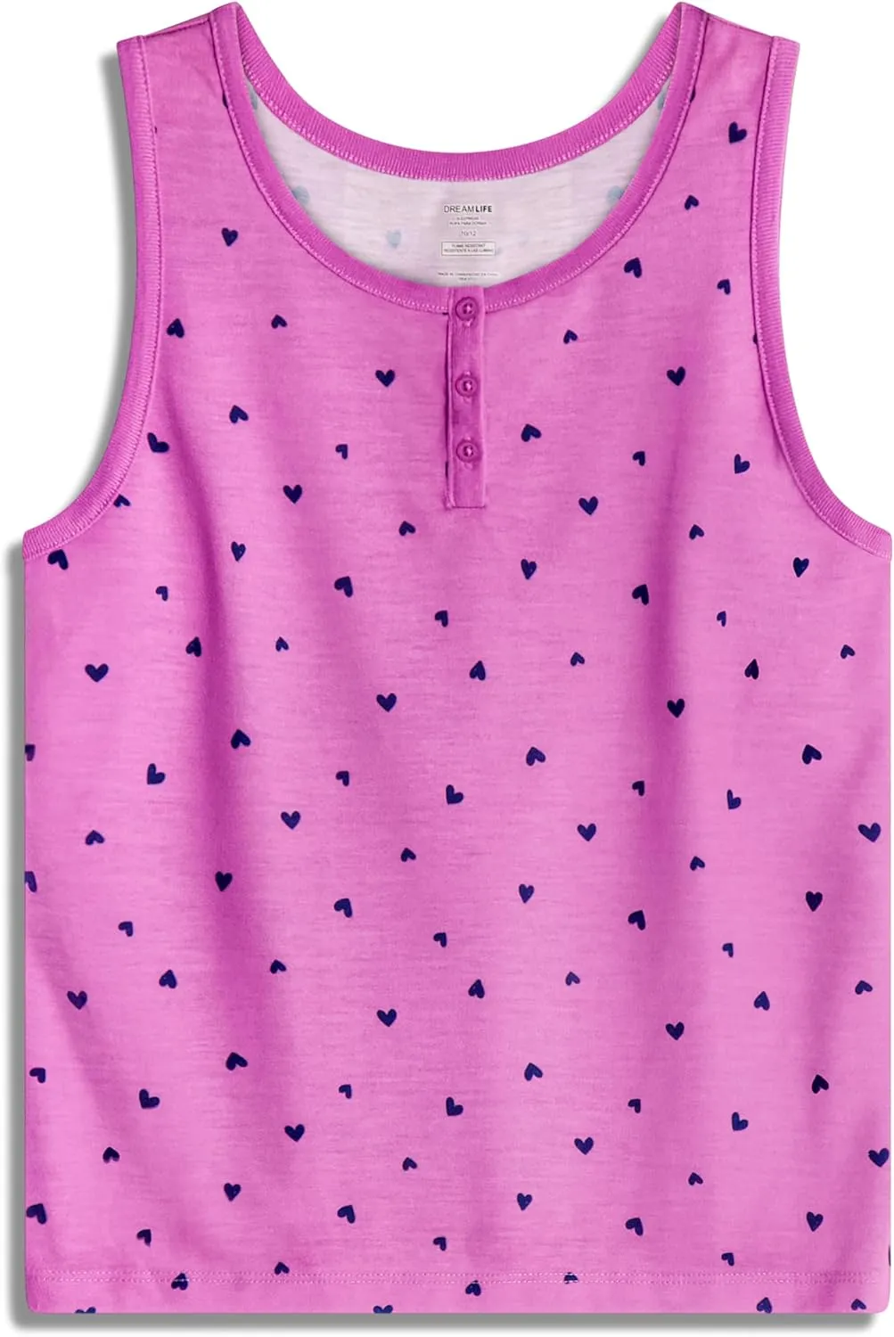 Girls Pajamas Set - 3-Piece PJs Set, Tee, Pants & Shorts, Soft Girls’ Sleepwear, Teen Kids Pajamas, Sizes 5-16