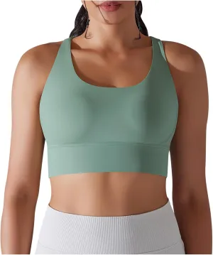HGps8w Workout Tank Tops for Women Quick Dry Sleeveless Cropped Shirts Sexy Basic Yoga Bra Tanks with Built in Shelf Bra