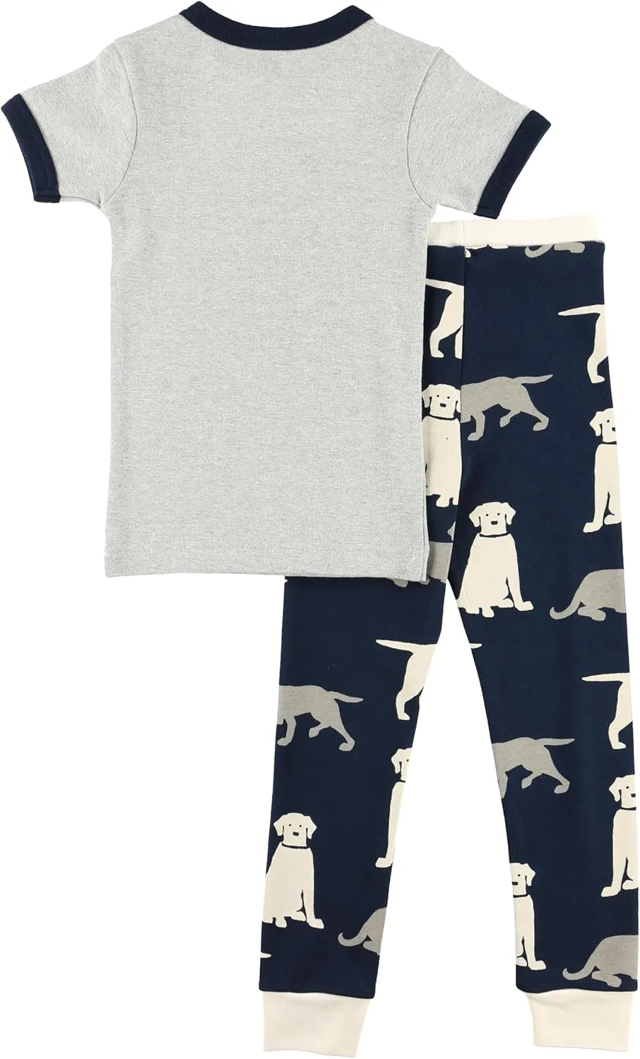 Lazy One Short-Sleeve Pajamas Sets for Girls and Boys, Kids' Soft, Animal PJs, Lake Pajamas