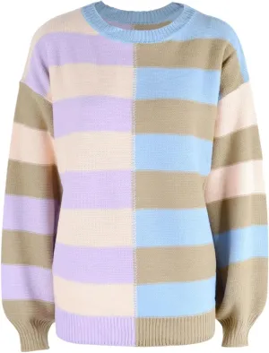 LCMTWX Cardigan Sweaters for Women Contrast Crew Neck Long Sleeve Sweater Pullover Sweater V Neck Pullover Sweater Infant