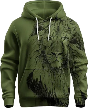 LCMTWX Hoodie Men And Winter Vintage Long Sleeve Hoodie Half Zipper Hooded Sweatshirt Top Workwear Multi Pocket Outdoor