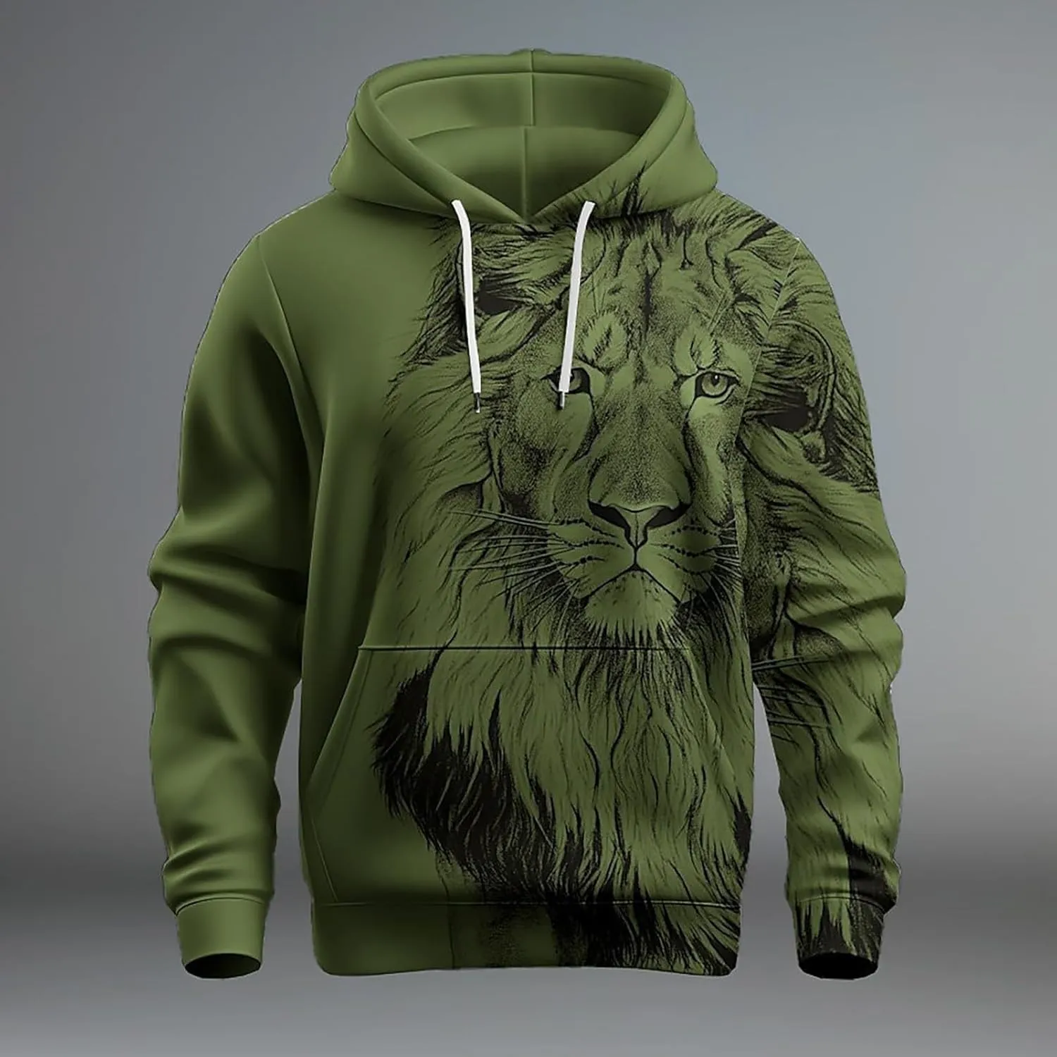 LCMTWX Hoodie Men And Winter Vintage Long Sleeve Hoodie Half Zipper Hooded Sweatshirt Top Workwear Multi Pocket Outdoor