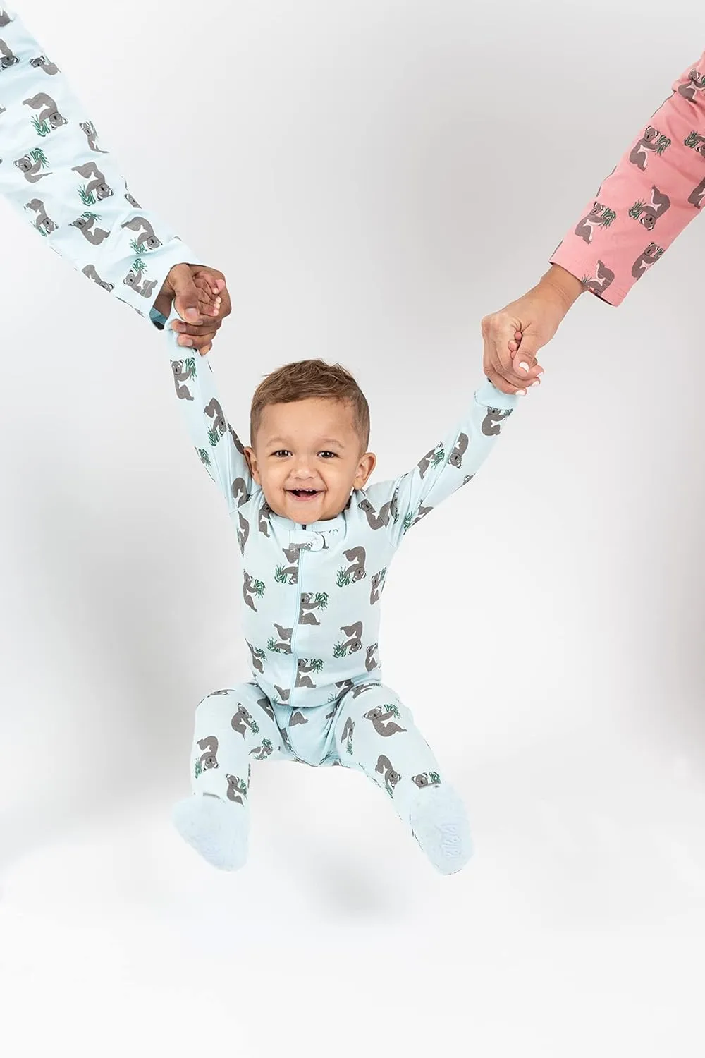 Leveret Kids Pajamas Baby Boys Girls Footed Pajamas Sleeper 100% Cotton (Size 6-12 Months-5 Toddler)