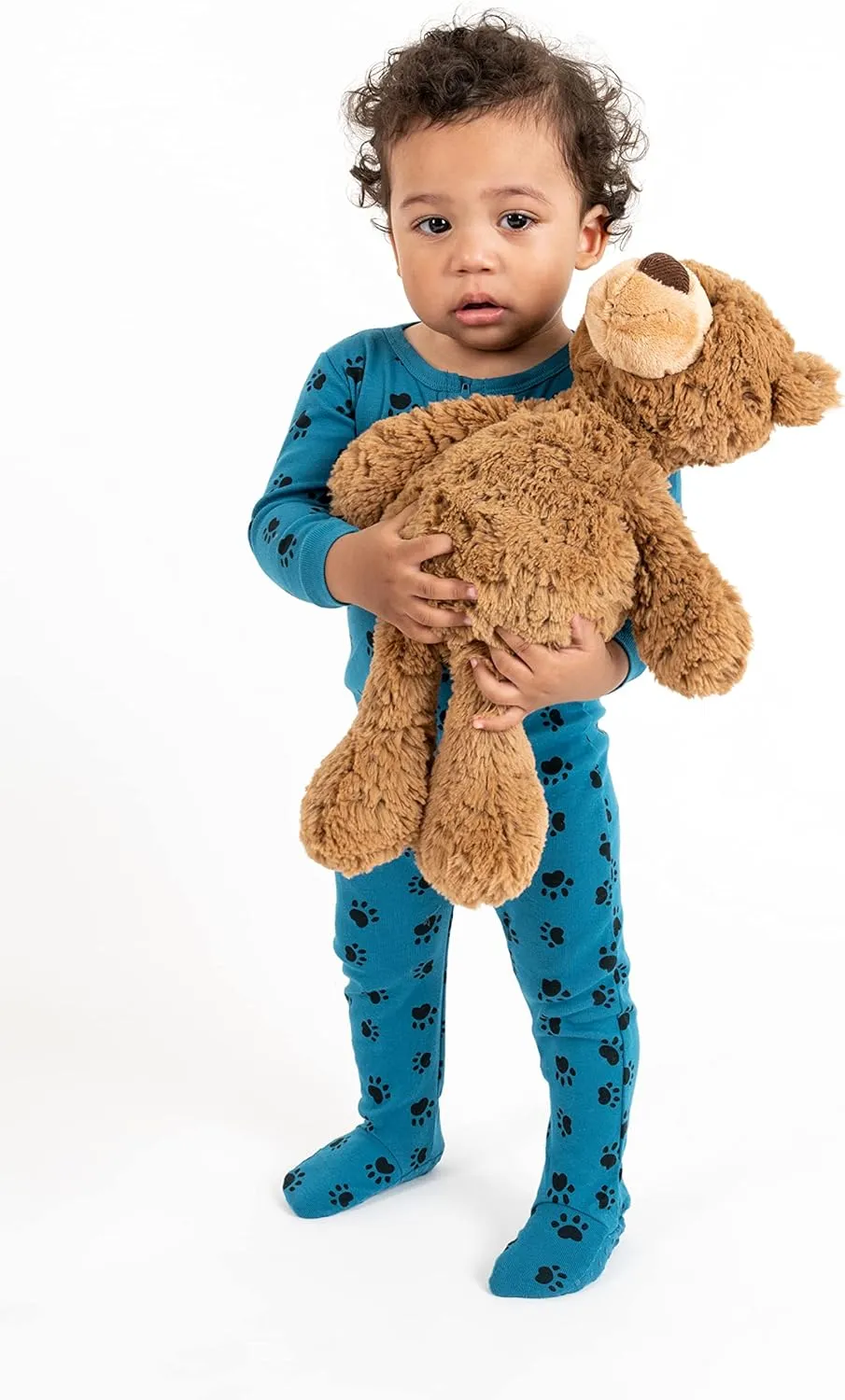 Leveret Kids Pajamas Baby Boys Girls Footed Pajamas Sleeper 100% Cotton (Size 6-12 Months-5 Toddler)