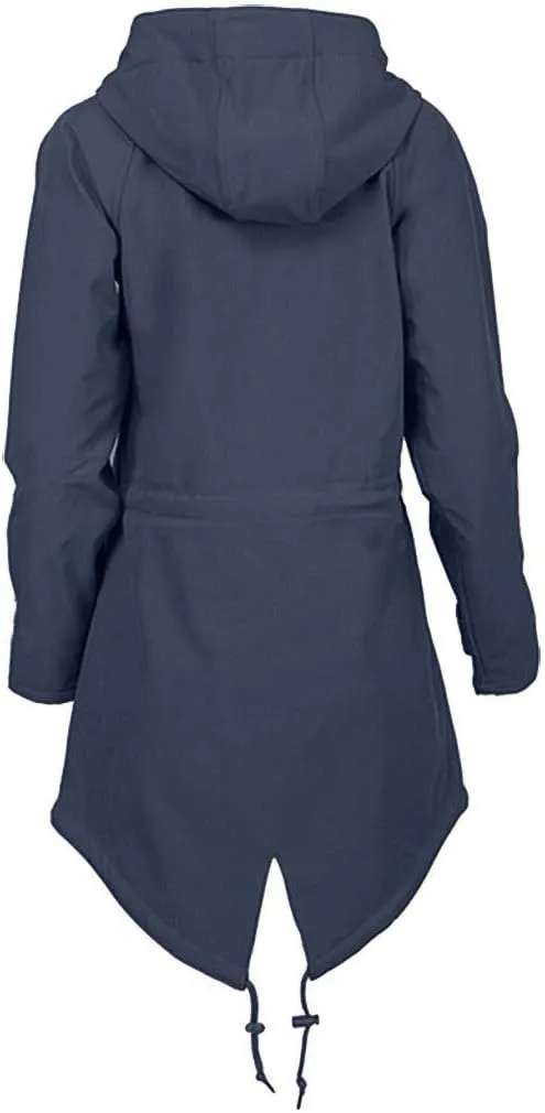 Long Outdoor Jacket Hoodie Solid Women's Coat Rain Overcoat Windproof Women's Coat Womens plus Snow Jacket