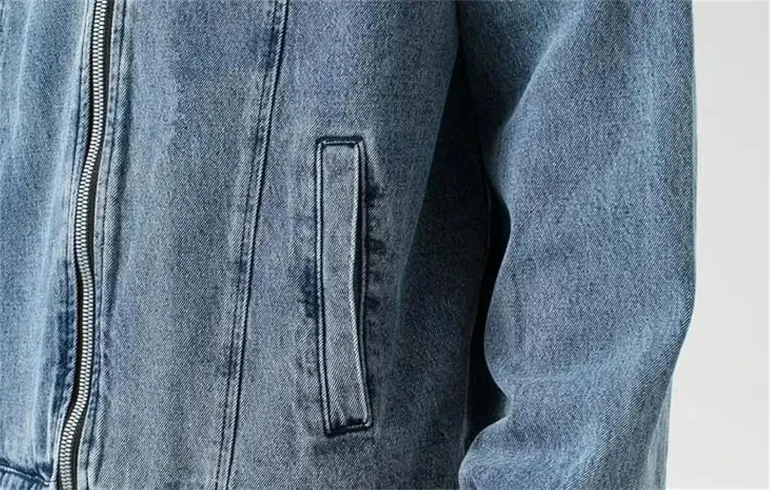 Men's Denim Jacket Biker Jean Coats Winter Men Fashion Motorcycle Denim Jacket