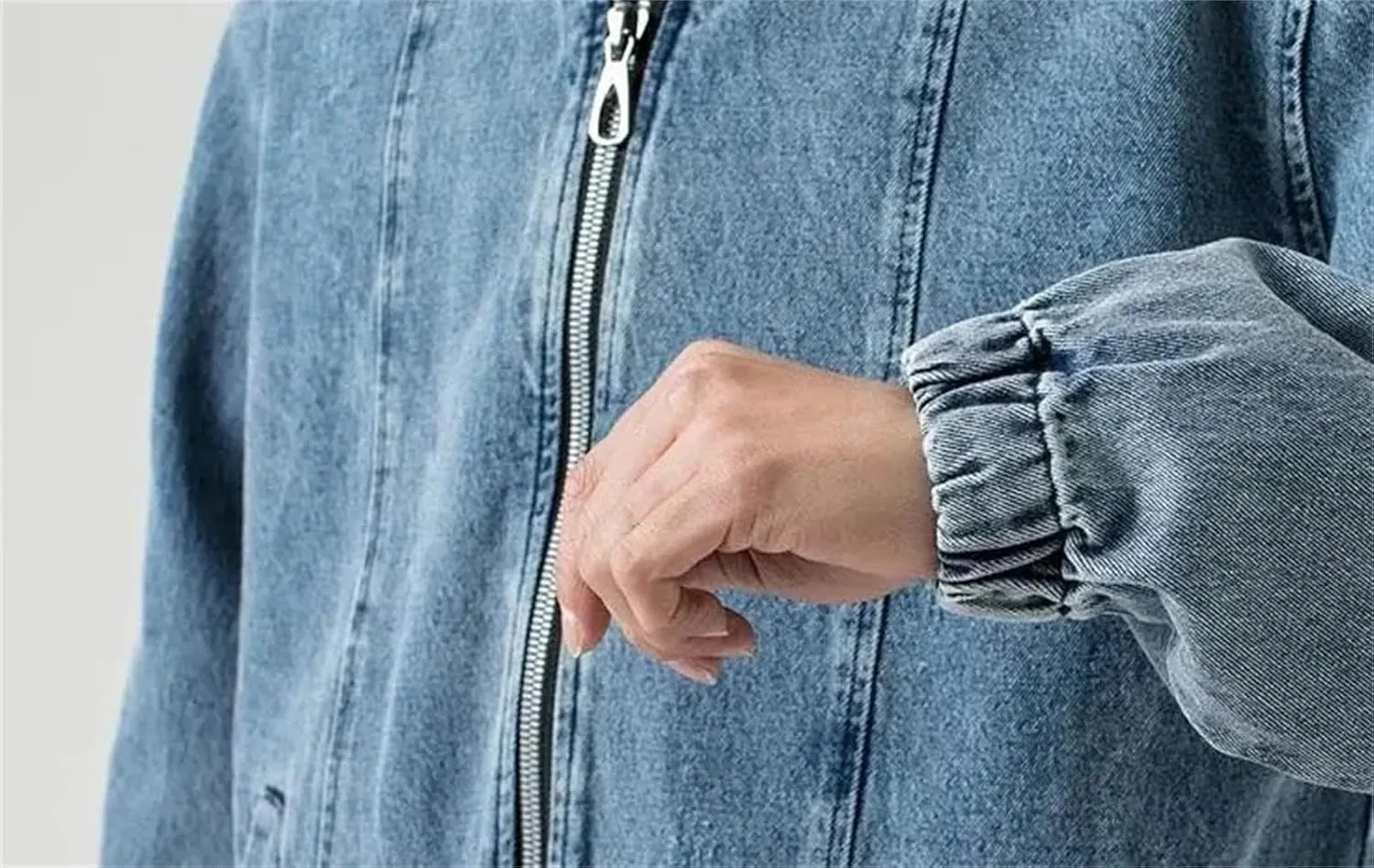 Men's Denim Jacket Biker Jean Coats Winter Men Fashion Motorcycle Denim Jacket