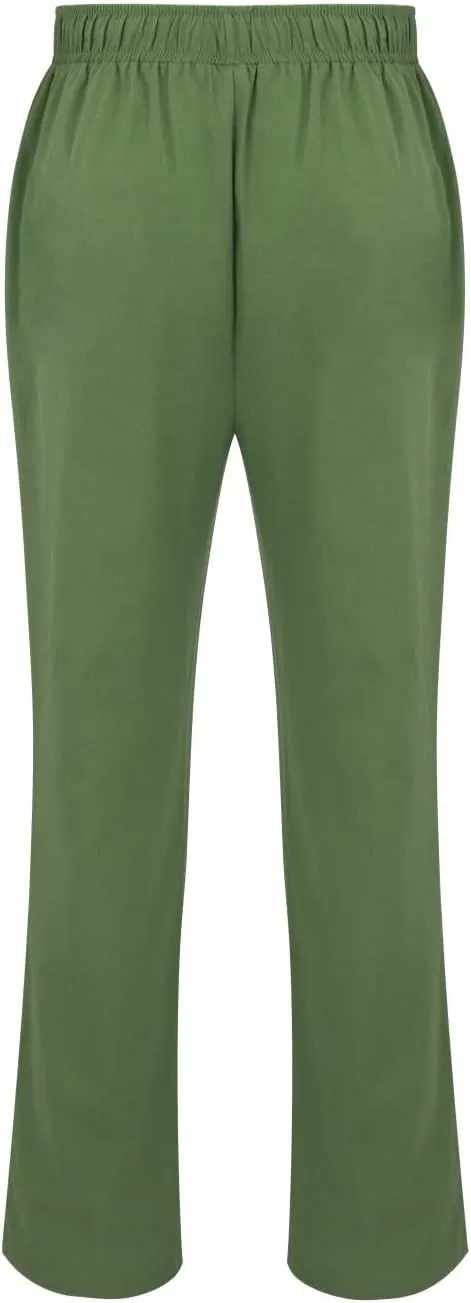 Mens Plaid Pajamas Pants Drawstring Pull On Bottoms Lightweight Casual Jogger Sweatpants with Pockets Tapered Slacks