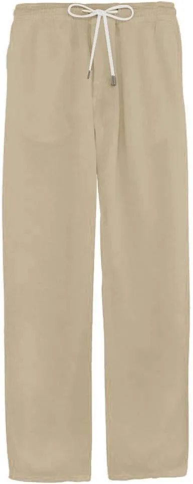 Mens Plaid Pajamas Pants Drawstring Pull On Bottoms Lightweight Casual Jogger Sweatpants with Pockets Tapered Slacks