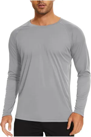 Men's Sun Shirts 2025 Casual UV Protection Long Sleeve Beach Cover Up Summer UPF 50  SPF Shirt T-Shirt Workout Blouse