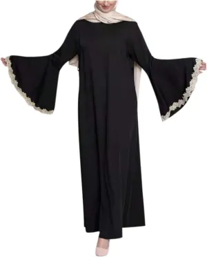 Muslim Dresses for Women Trendy 2024 Arab Cake Long Dress Abaya Dress Islamic National Robe Elegant Kaftan with Belt