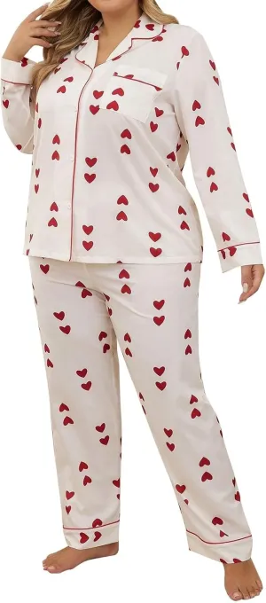 Pajama Sets for Women 2 Piece Two Piece Matching Loungewear Summer Bribbed Pajamas Fashion Plus Size Comfy Sets