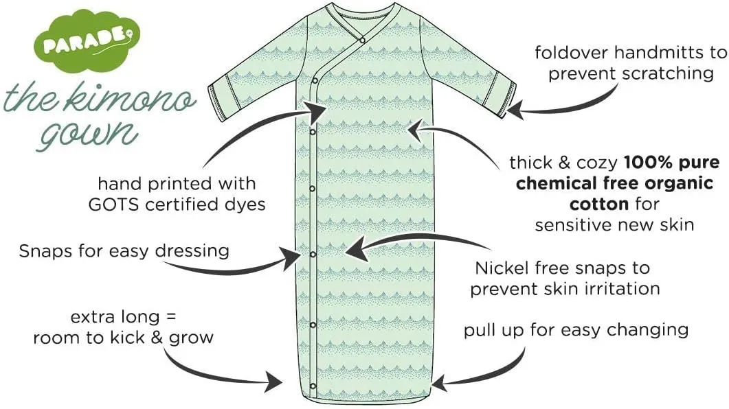 PARADE Organic Gowns - Signature Prints
