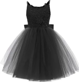 PLwedding Flower Girls Lace Tulle Ball Gowns First Communion Dresses