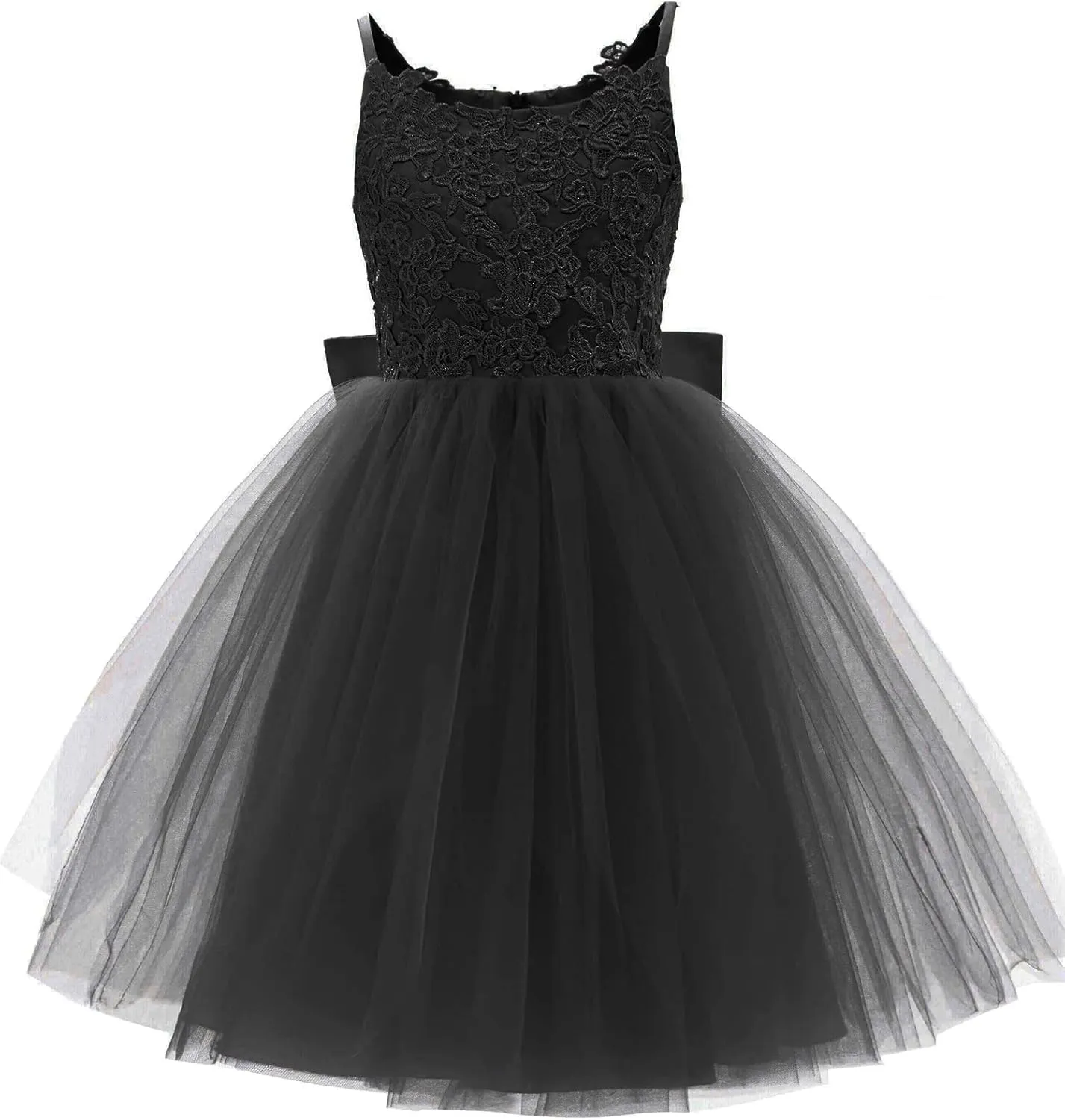 PLwedding Flower Girls Lace Tulle Ball Gowns First Communion Dresses