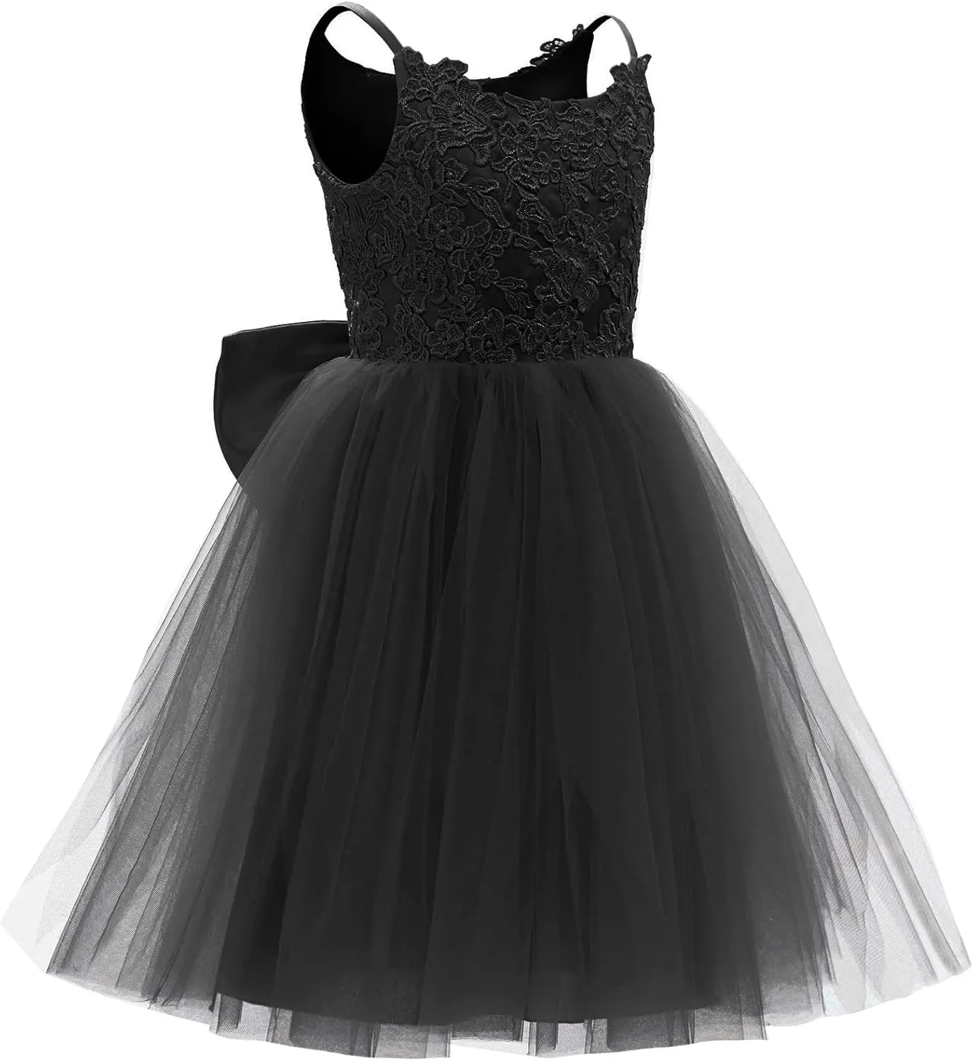 PLwedding Flower Girls Lace Tulle Ball Gowns First Communion Dresses