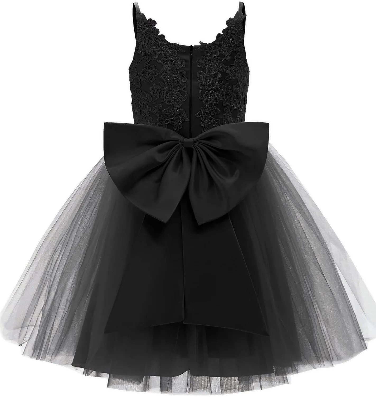 PLwedding Flower Girls Lace Tulle Ball Gowns First Communion Dresses