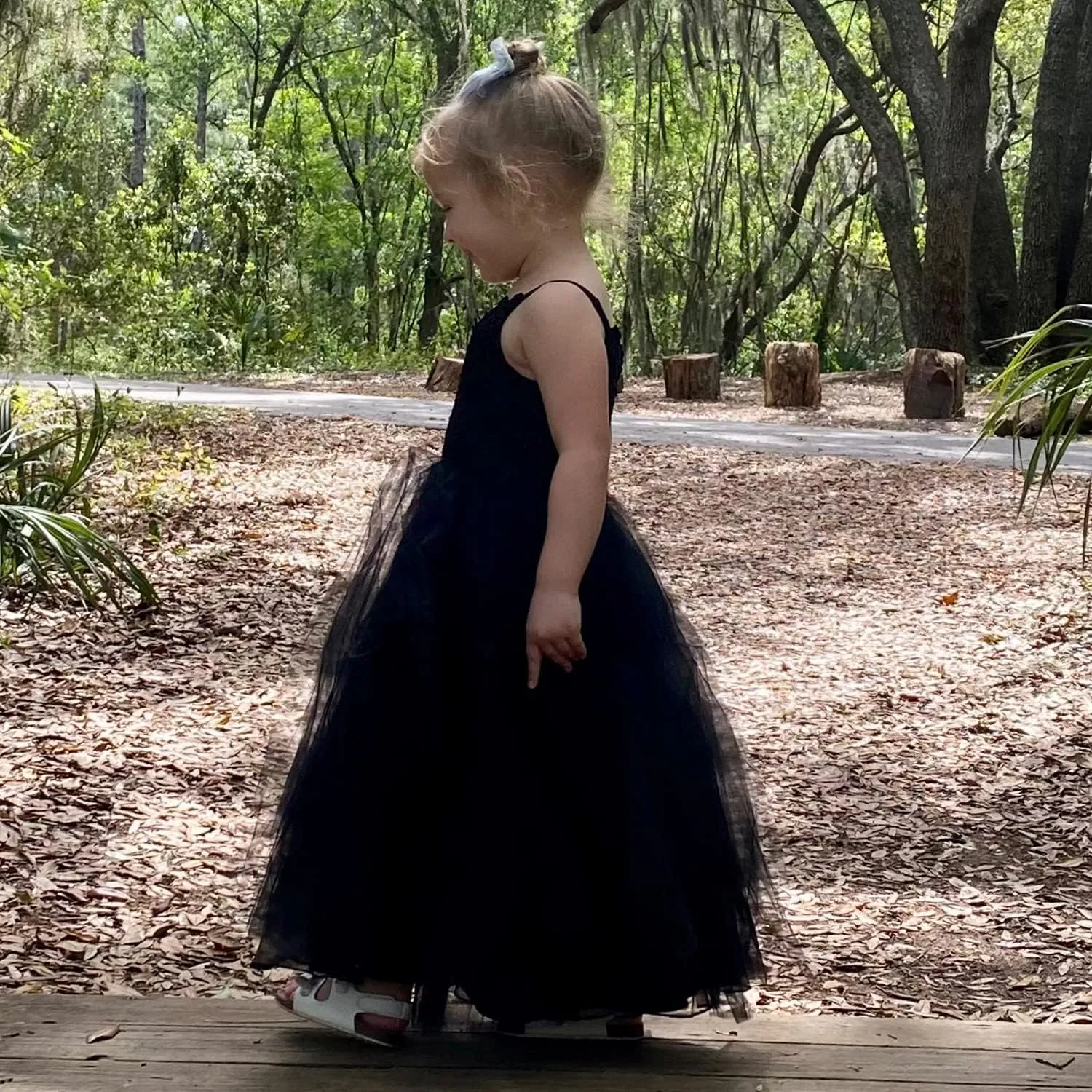 PLwedding Flower Girls Lace Tulle Ball Gowns First Communion Dresses