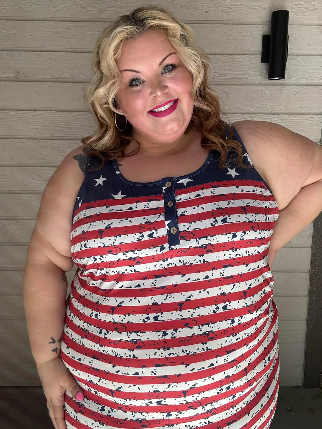 RITERA Plus Size Tanks Tops for Women Summer V Neck Solid Color Sleeveless Tanks Shirts Basic Causal Trendy Tanks Tops