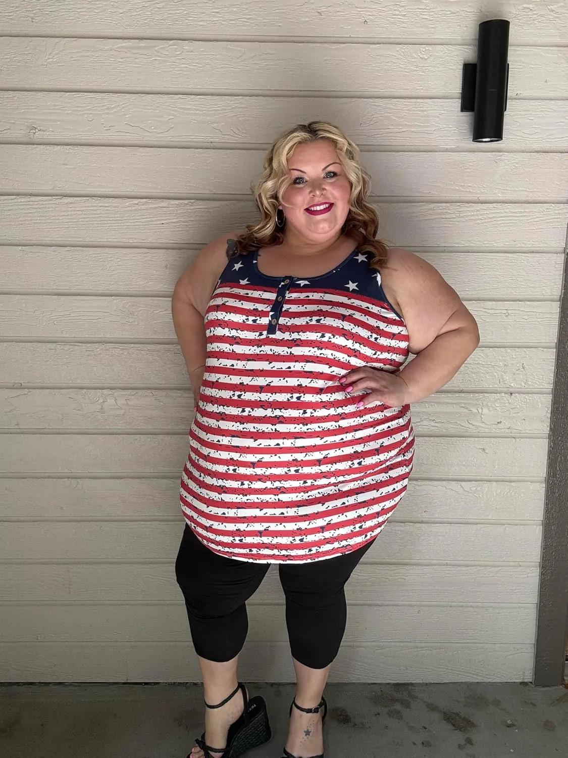 RITERA Plus Size Tanks Tops for Women Summer V Neck Solid Color Sleeveless Tanks Shirts Basic Causal Trendy Tanks Tops