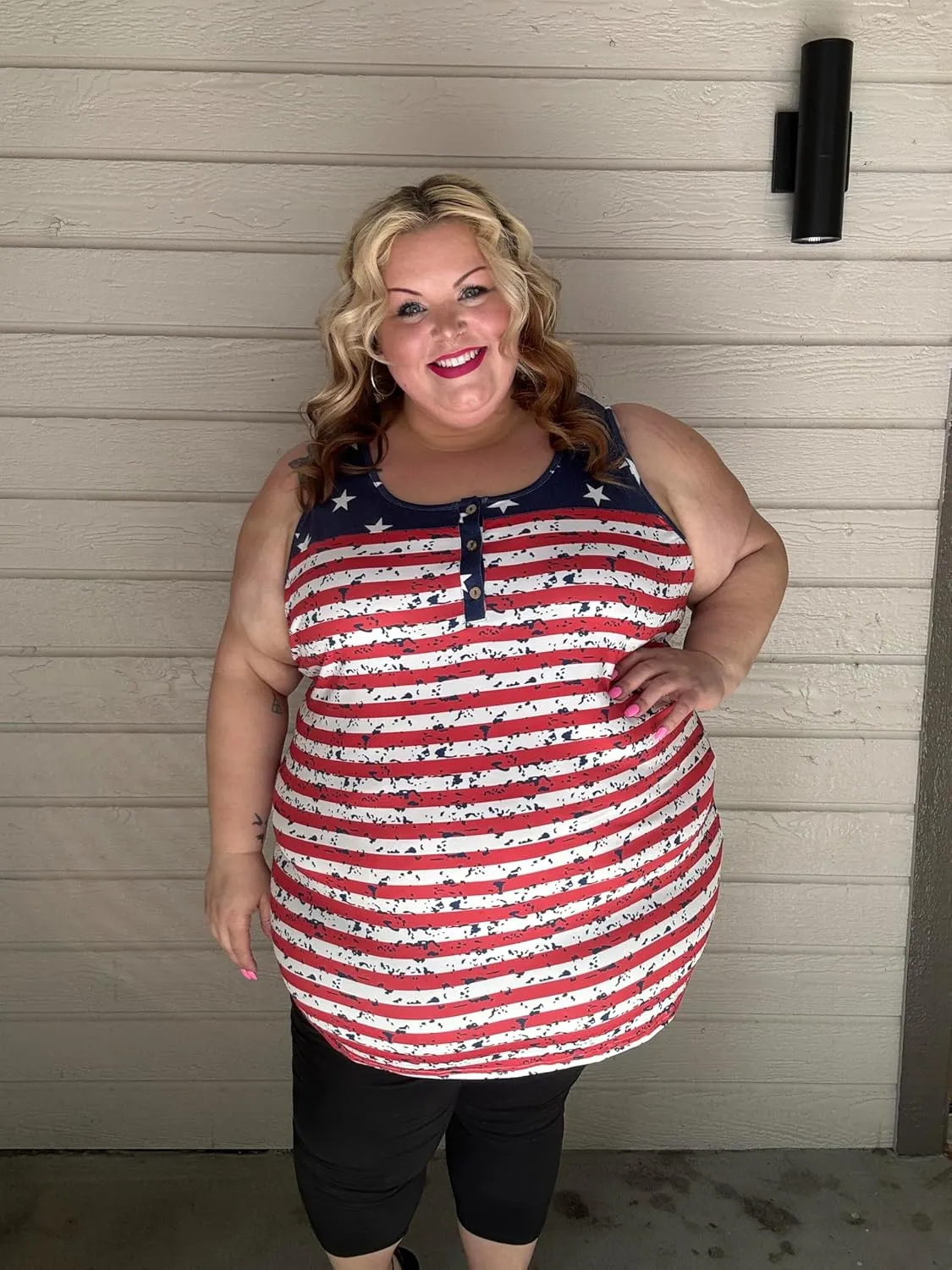RITERA Plus Size Tanks Tops for Women Summer V Neck Solid Color Sleeveless Tanks Shirts Basic Causal Trendy Tanks Tops