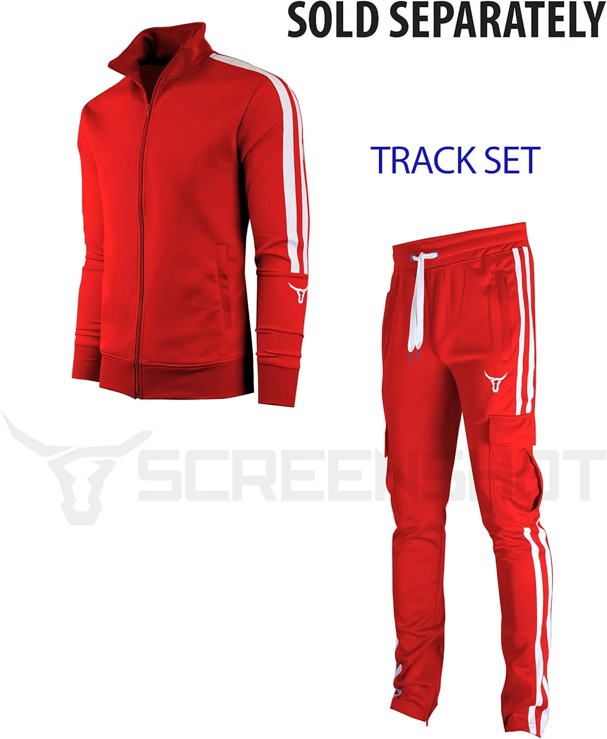 SCREENSHOT-Track Pants Basic Mens Premium Slim Fit Athletic Fitness Fashion Urban Lifestyle Streetwear Bottoms