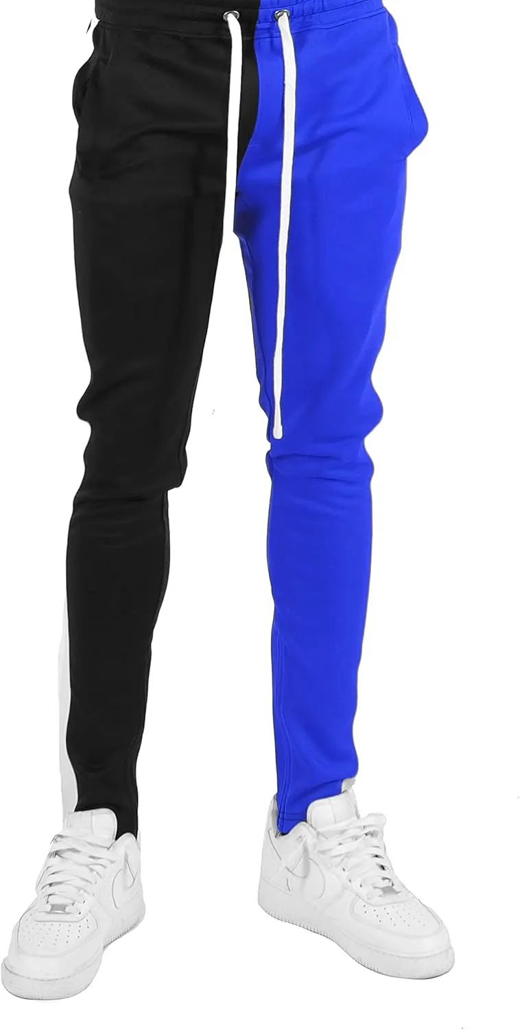 SCREENSHOT-Track Pants Basic Mens Premium Slim Fit Athletic Fitness Fashion Urban Lifestyle Streetwear Bottoms