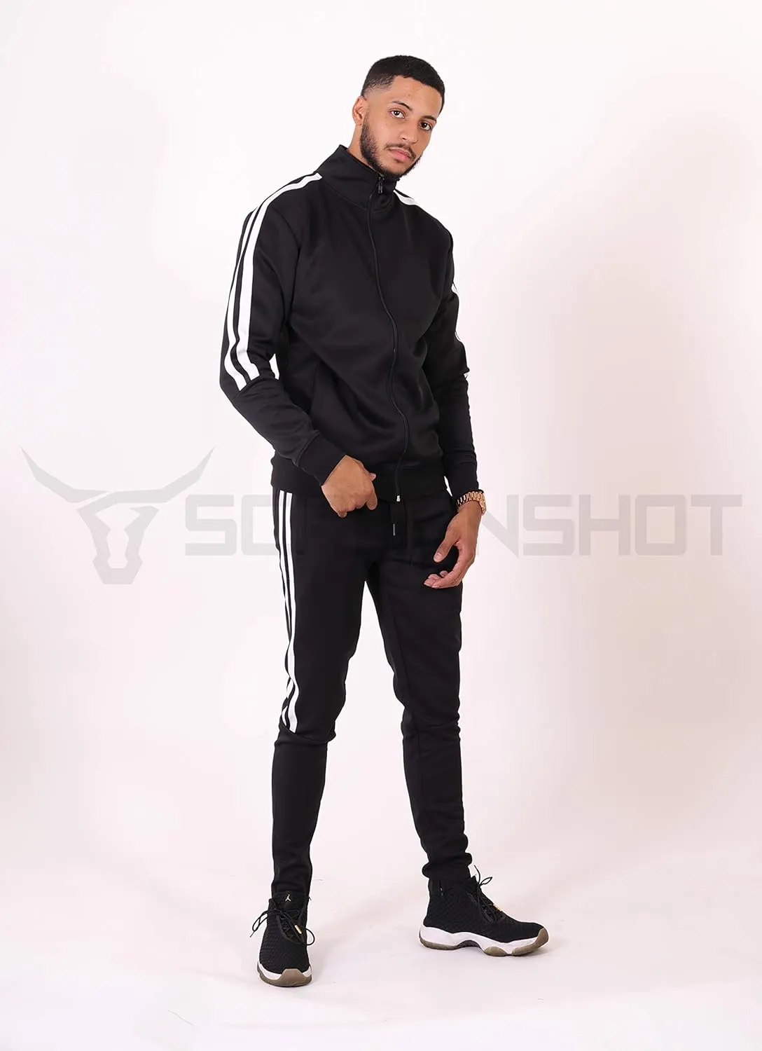 SCREENSHOT-Track Pants Basic Mens Premium Slim Fit Athletic Fitness Fashion Urban Lifestyle Streetwear Bottoms