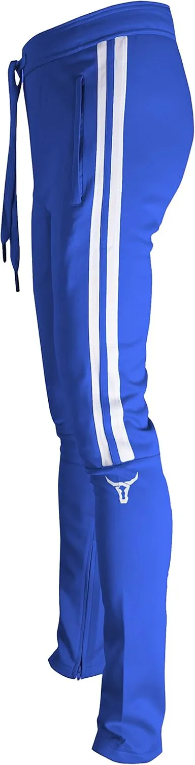 SCREENSHOT-Track Pants Basic Mens Premium Slim Fit Athletic Fitness Fashion Urban Lifestyle Streetwear Bottoms
