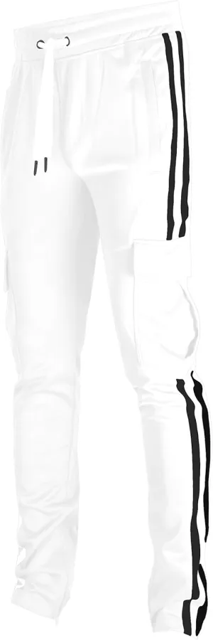 SCREENSHOT-Track Pants Basic Mens Premium Slim Fit Athletic Fitness Fashion Urban Lifestyle Streetwear Bottoms