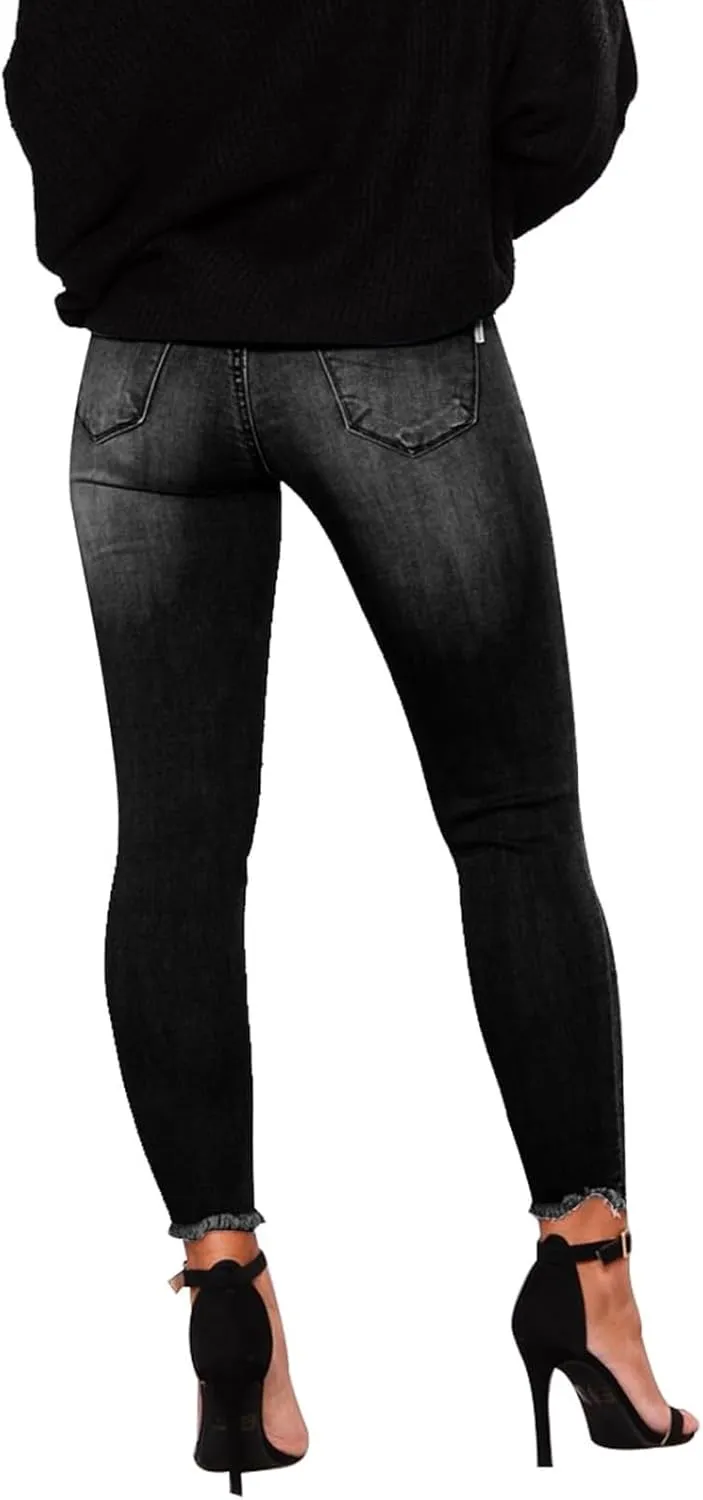 SGASY Sweatpants Jeans for Women Boyfriend High Waited Baggy Wide Leg Jeans Y2k Streetwear Loose Fit Denim Pants with Pocket