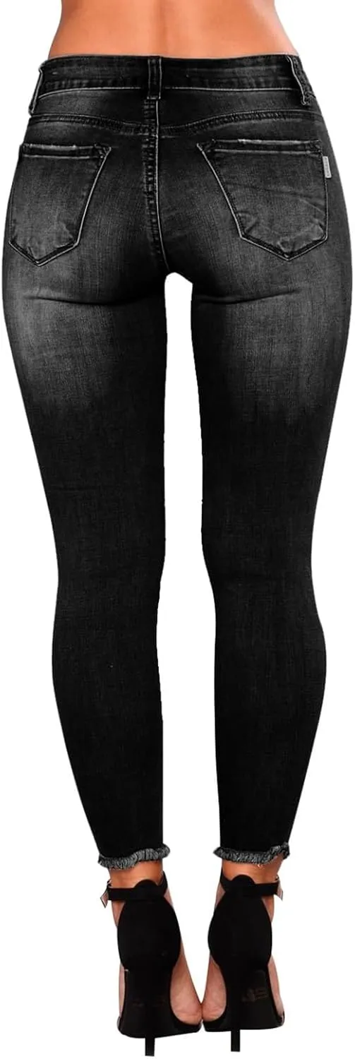 SGASY Sweatpants Jeans for Women Boyfriend High Waited Baggy Wide Leg Jeans Y2k Streetwear Loose Fit Denim Pants with Pocket