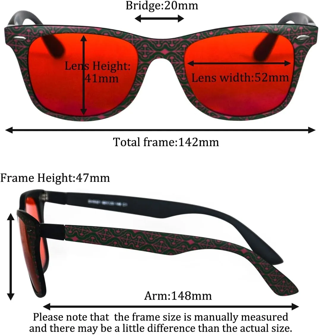 SHINU Good Sleep Blue Light Blocking Glasses Women Red Lenses for Better Sleep Long Time Working Orange Bluelight Lens
