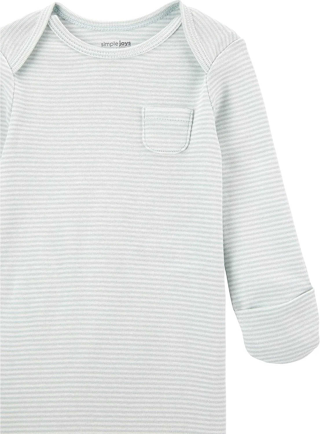 Simple Joys by Carter's Baby 3-Pack Neutral Cotton Sleeper Gown