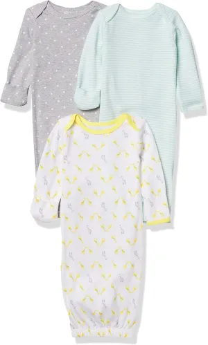 Simple Joys by Carter's Baby 3-Pack Neutral Cotton Sleeper Gown