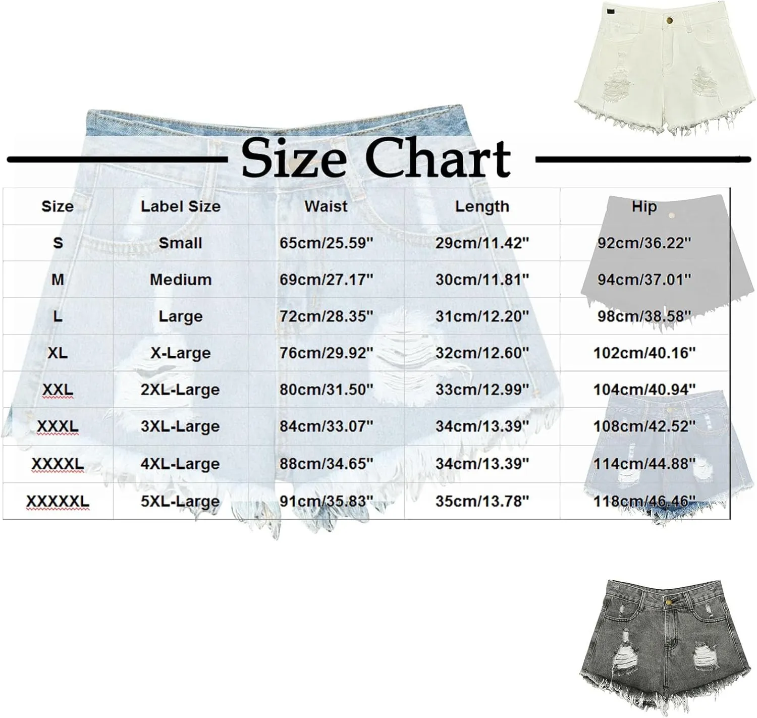 Summer Jeans Shorts for Women, Teen Girls Y2K Preppy Clothes Plus Size Raw Hem Ripped Denim Shorts Going Out Shorts
