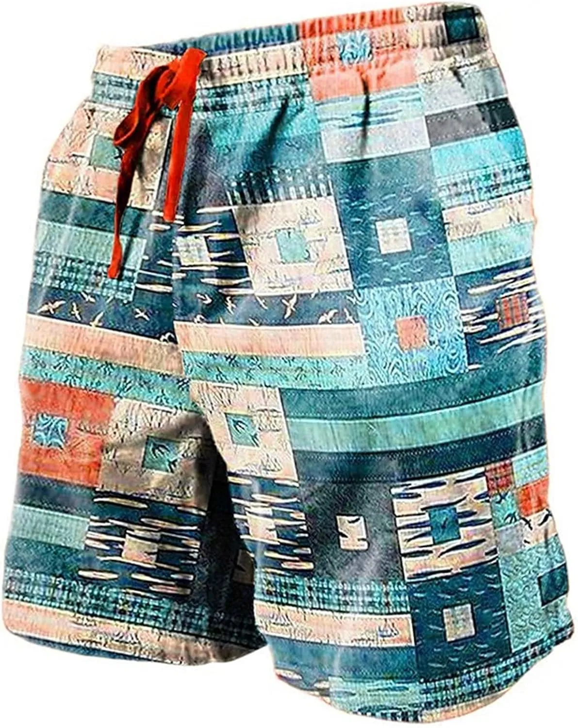 Swimming Trunks for Men Surfing Plus Size Pants Shorts Men's Pants Hewaiian Bathing Mesh Lining Suit Mens Board