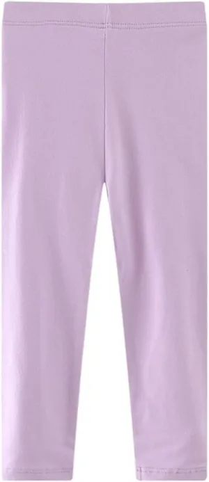 Toddler Girls High Waist Leggings for Kids Stretch Athletic Dance Yoga Pants Solid Comfy Leggings Bottoms Clothes