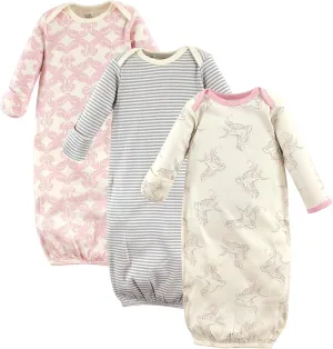 Touched by Nature Unisex Baby Organic Cotton Gowns