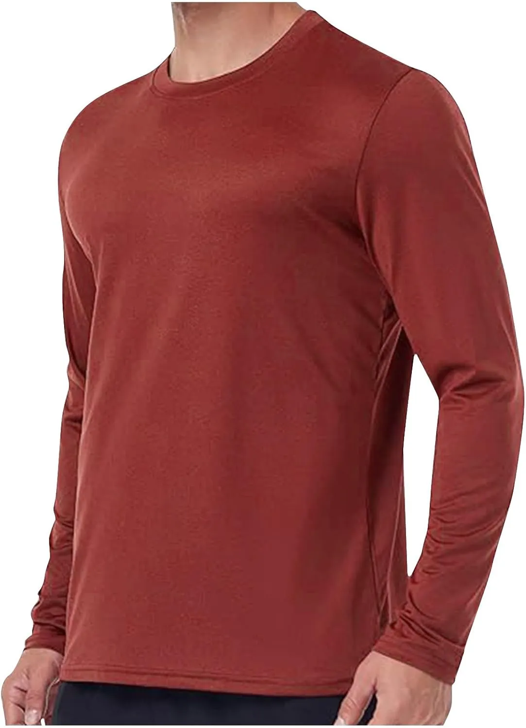 UPF 50  Sun Protection Shirts For Men 2025 Outdoor UV Long Sleeve SPF Rash Guard Lightweight Fishing Running Tshirts